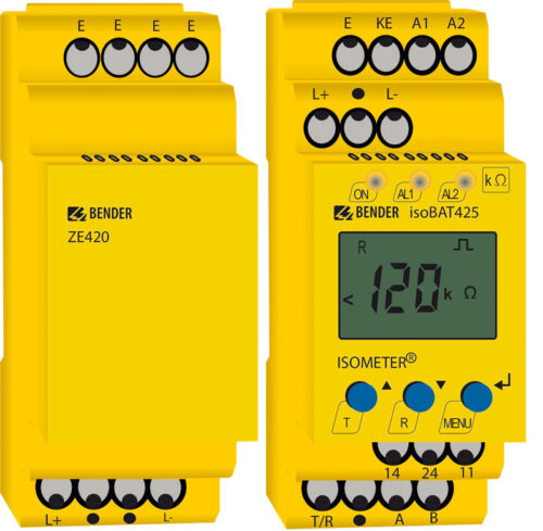 Überwachung Batterieproduktion BENDER isoBAT425